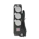 [36288 ZEN12] 3-outlet outdoor power strip with switch