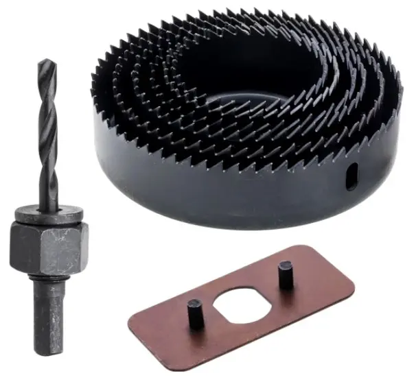Scie cloche avec adaptateur 51 - Foret 102 mm