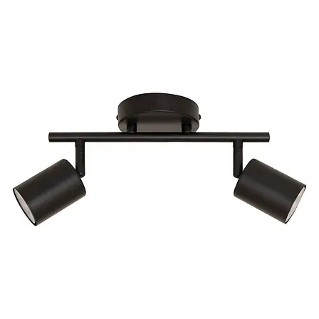 Plafonnier applique x2 metal Vico nr l28 noir
