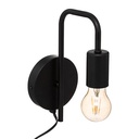 [182401B ZEN12] Applique metal Keli noir