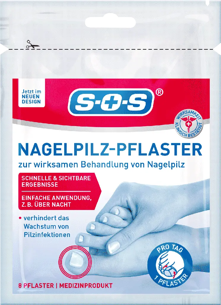 SOS Nail fungus dressing 8 pieces