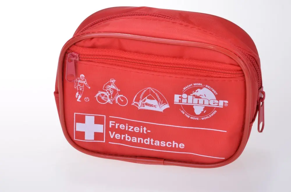 DIN 13167 First Aid Kit for Bike and Outdoor Use