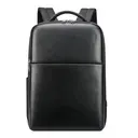 [GUA-18911A] Grand Sac à dos noir cuir