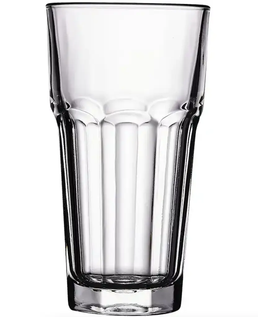 Large octagonal glass - 650 ml