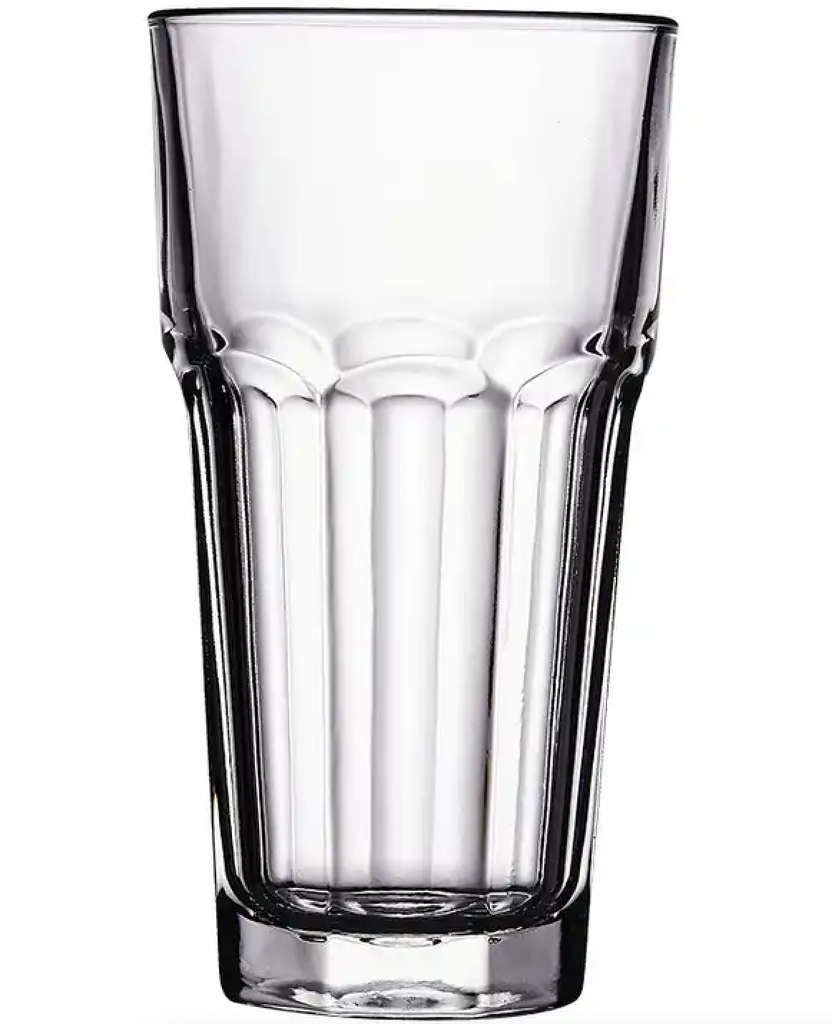 Large octagonal glass - 650 ml