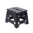 [011507 ZEN12] Tabouret Pliant noir blanc petit 80 kg