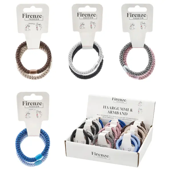 Bracelet avec perle lot de 2