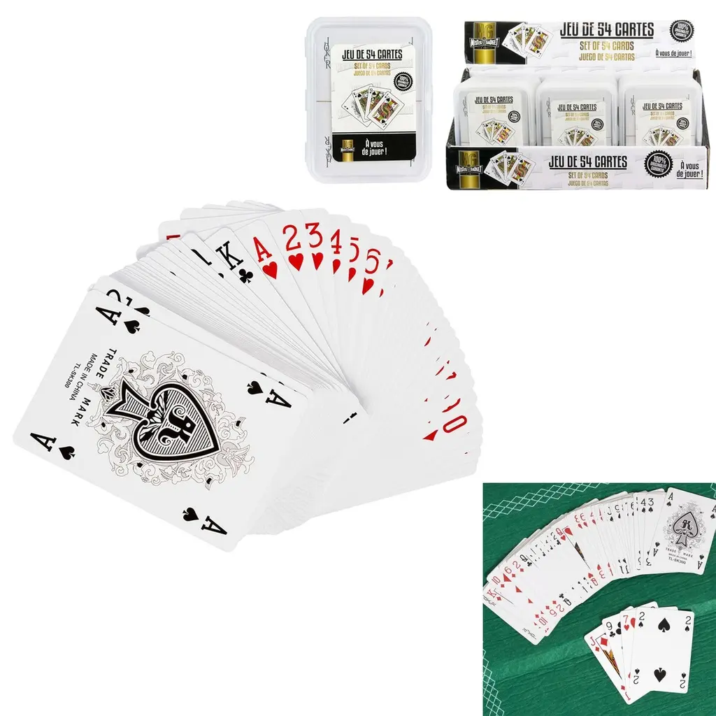 Jeu de 54 cartes