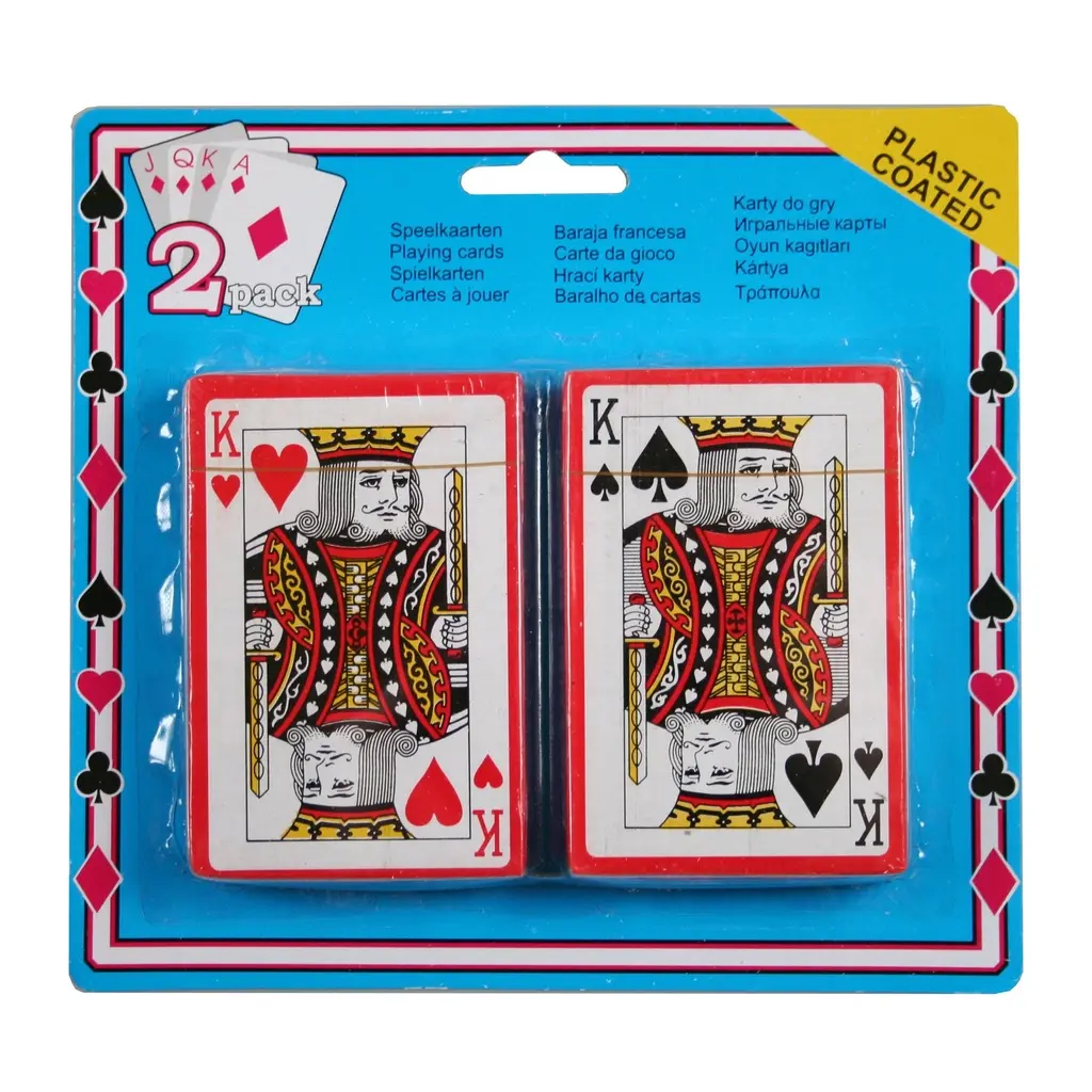 Cartes à jouer 2 pc