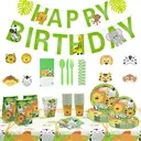 [YTA001] Kit Anniversaire Animaux de la Jungle