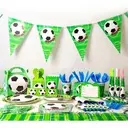 [YTF005] Football birthday party kit for 10 guests