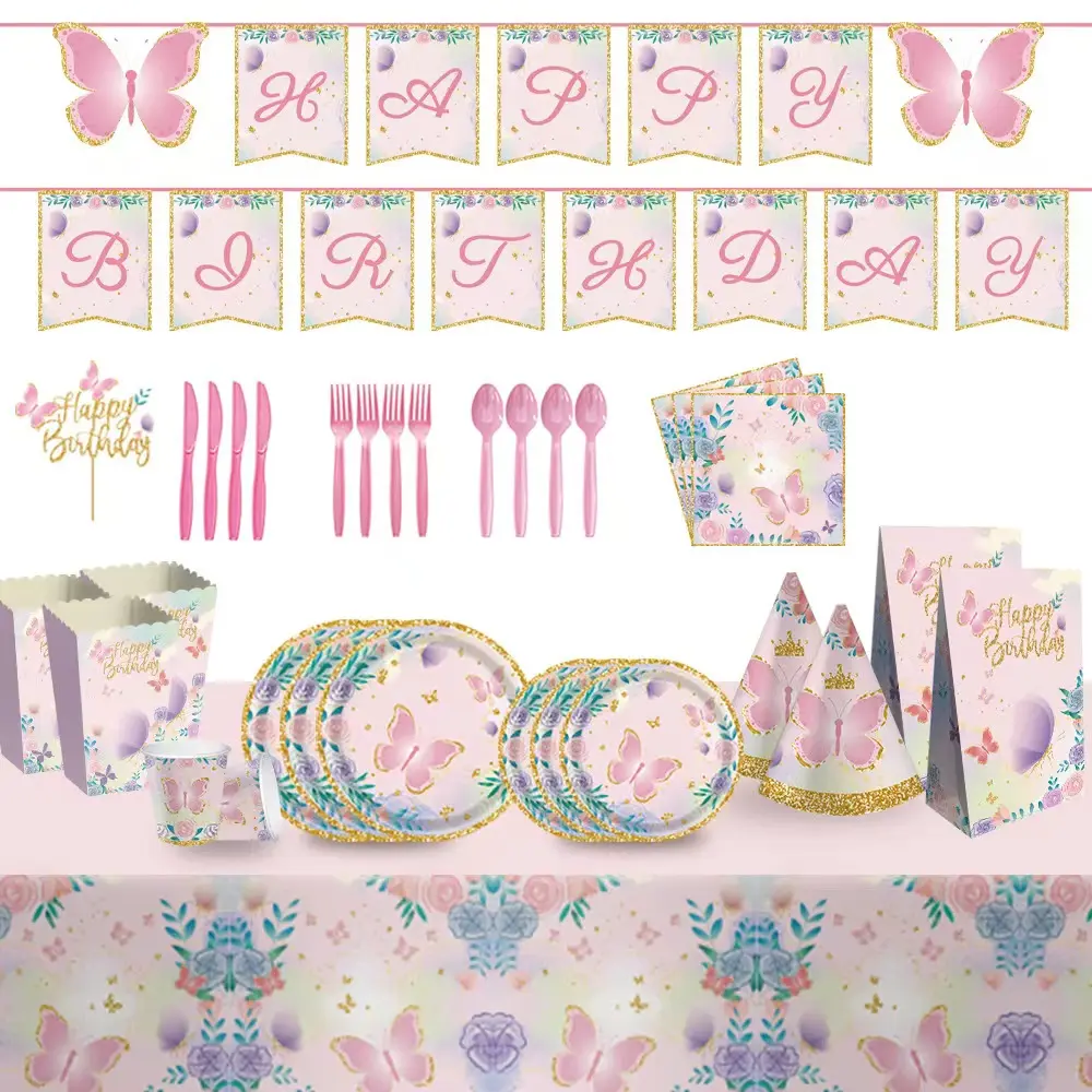 [YTL007] Butterfly Birthday Kit