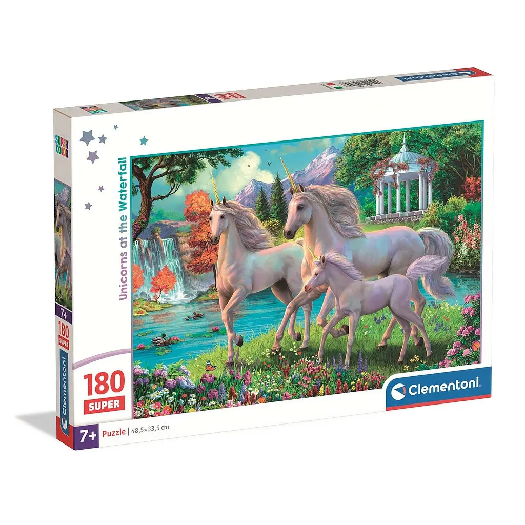 [CMC29794 ZEN12] Puzzle Cascade de Licorne 180 pc Clementoni