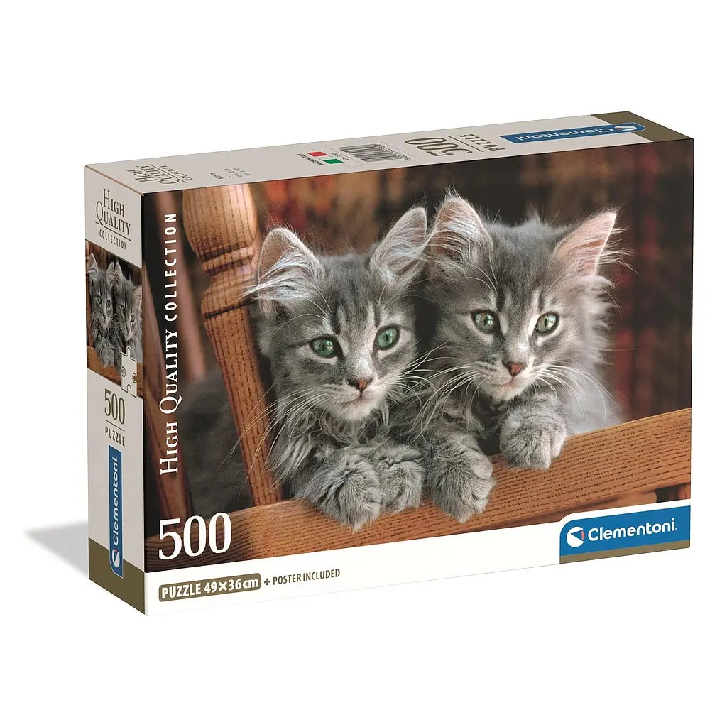 [CMC35580 ZEN12] Puzzle compact Cicas 500 pc Clementoni
