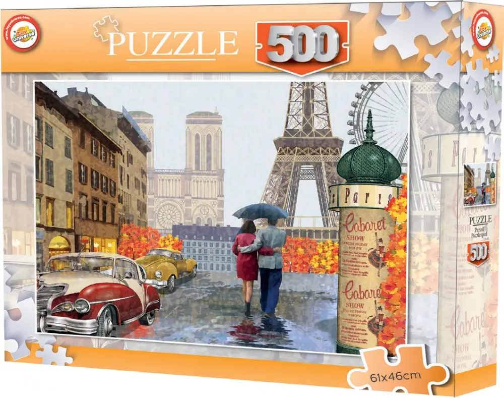 [ARJ021887 ZEN12] Casse-tete Villes Paris 500 pc