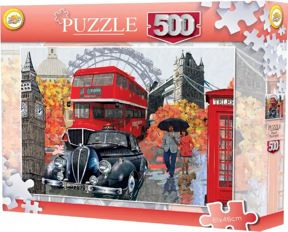 [ARJ021870 ZEN12] Puzzle Villes Londres 500 pc