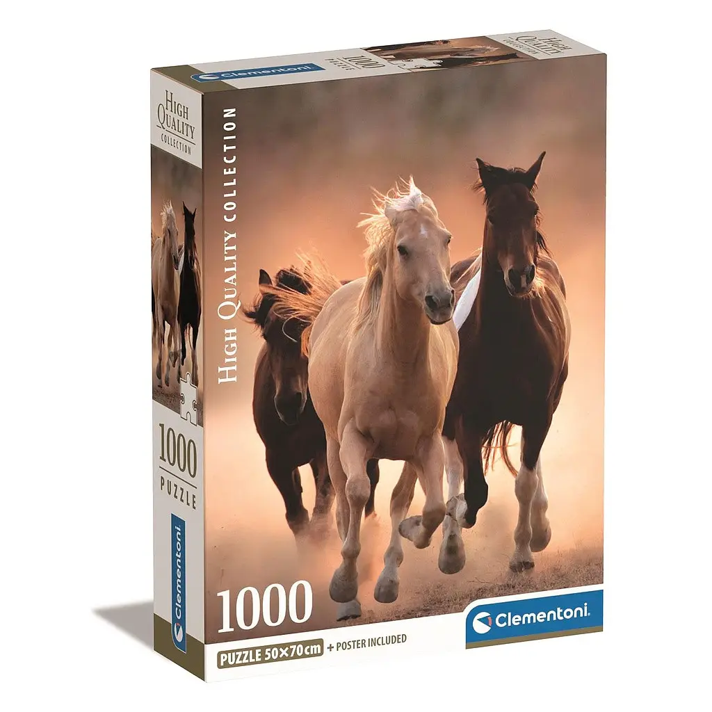 Puzzle Lovas Running 1000 pc Clementoni