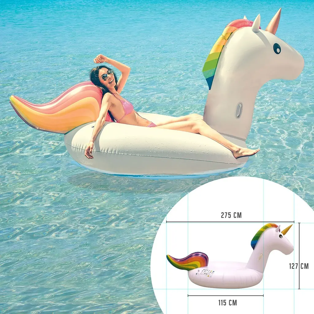 [DI9006 ZEN12] Bouee gonflable licorne xl 275cm