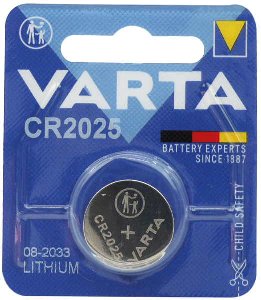 Pile bouton Varta CR2025 1Pce