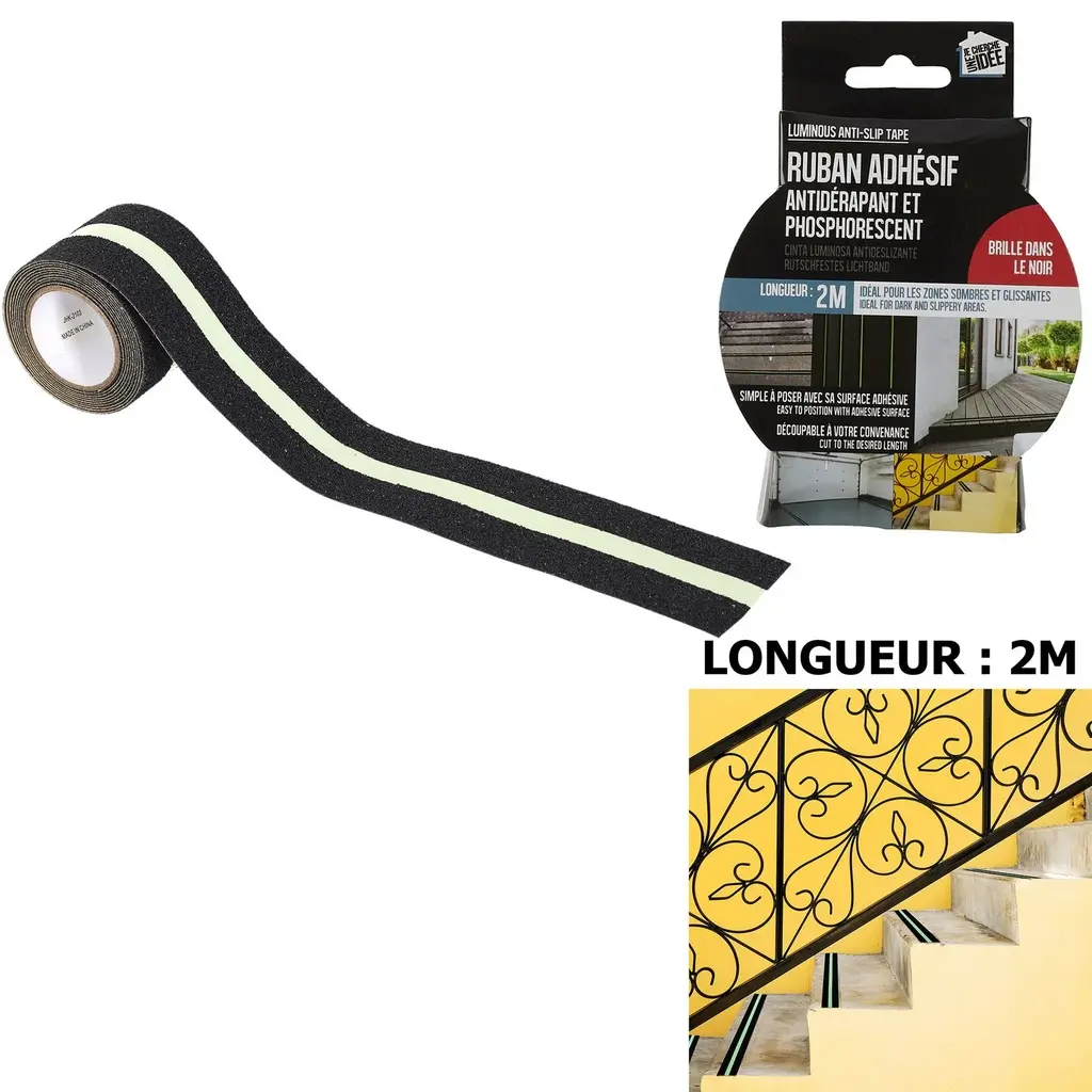 [DI8726 ZEN12] Ruban lumineux antiderapant 200cm