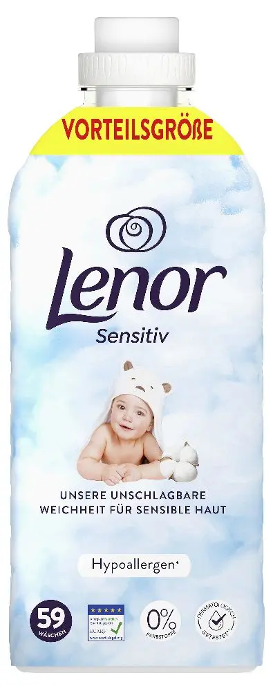 Amidon de lessive sensible Lenor 59 lavages