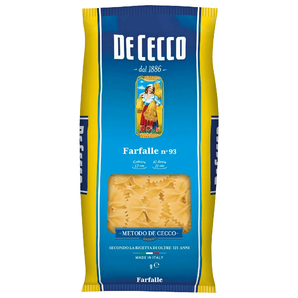 [5274028 ZEN12] De Cecco Farfalle 500g