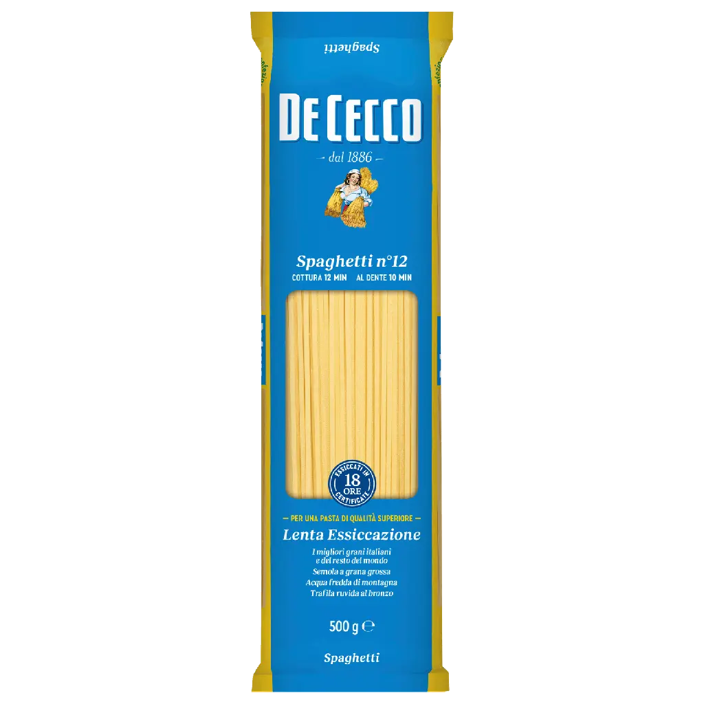 [3742016 ZEN12] De Cecco Spaghetti n°12  500g