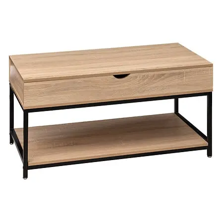 aliaj lift-up coffee table, beige