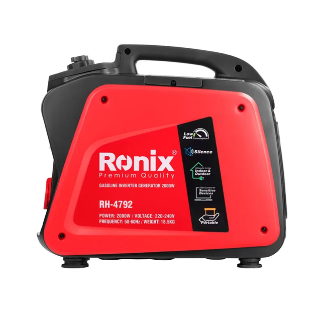 RONIX  GENERATEUR SILENCIEUX ESSENCE 2 kW-4,1 L