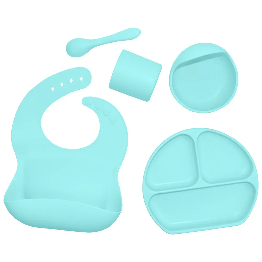 Complete silicone meal kit, BPA-free