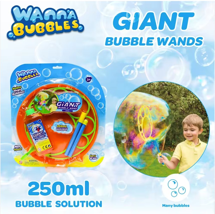 Giant bubble kit