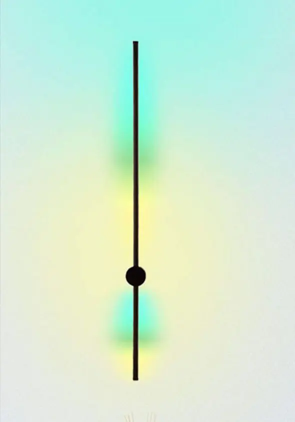 MINIMALIST RGB BAR WALL LAMP 100cm