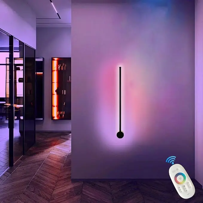 MINIMALIST RGB BAR WALL LAMP 60cm