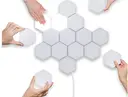 Lampes murales hexagonales tactiles LED (10 pièces)