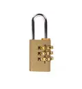 22mm combination padlock