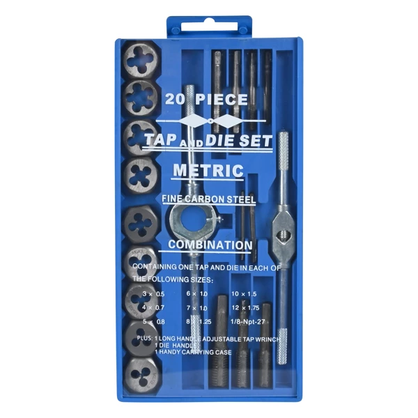 20 Piece Tap and Die Set