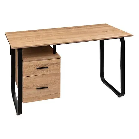 Wood/metal effect desk box