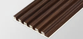 OUTSIDE SLATTED  WALL PANEL DARK BROWN 220*26*2900mm