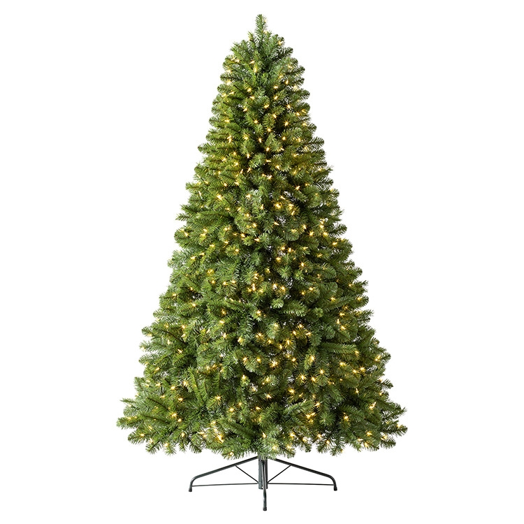 GREEN CHISTMAS TREE WITH 210 LEDLIGHTS 180 CM