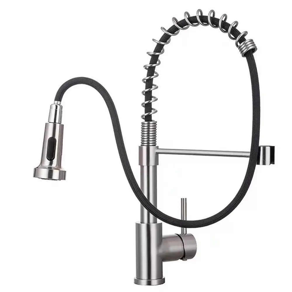 Telescopic kitchen sink faucet