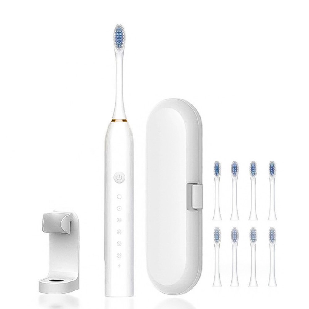 Set of electric toothbrushes X3, 8 heads