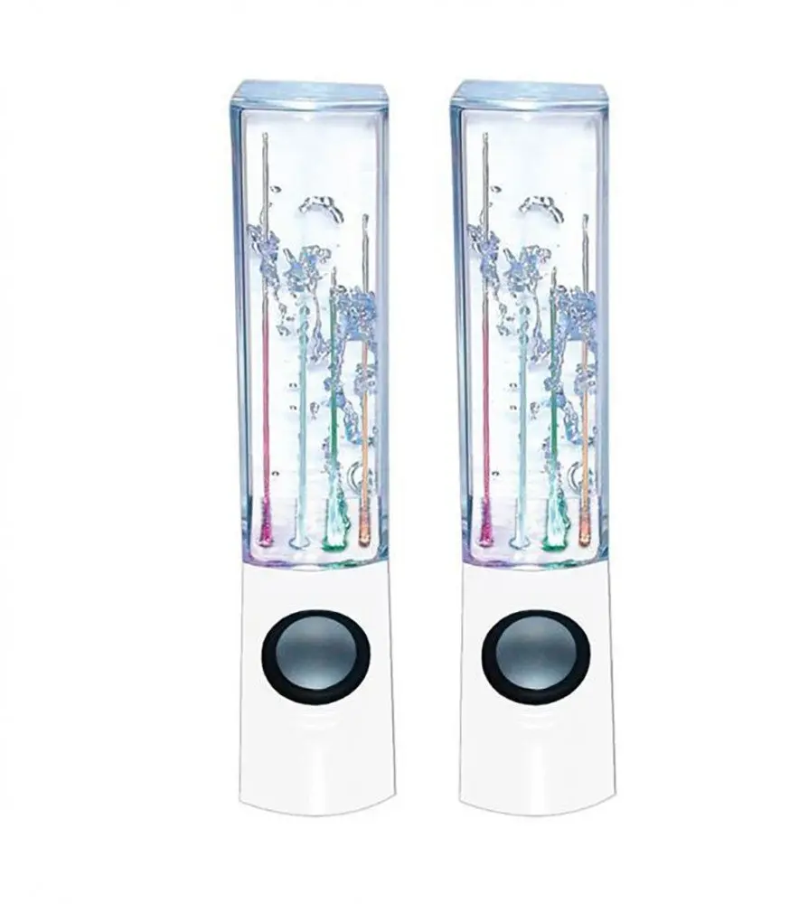 Sound bar with dancing water