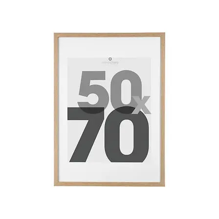 [121161C ZEN16] Cadre photo naturel EVA 50x70 dis, beige