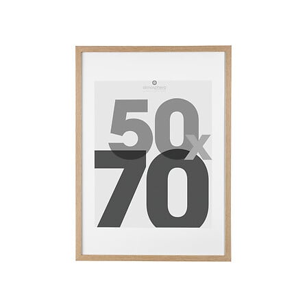 cadre photo naturel eva 50x70 dis, beige