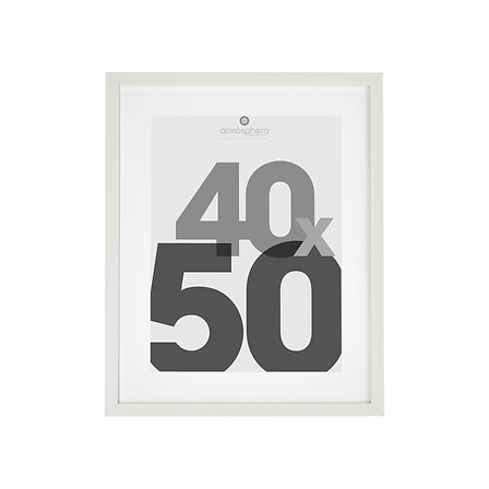 Eva white photo frame 40x50