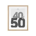 [121160C ZEN16] Eva natural photo frame 40x50