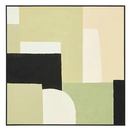 (100x100) Giacomo Canvas Frame, Khaki Green