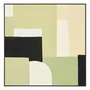 [210480 ZEN16] (100x100) Giacomo Canvas Frame, Khaki Green