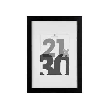 Cadre photo noir Eva 21x30 