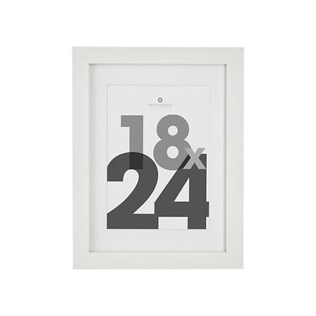Cadre photo blanc Eva 18x24 